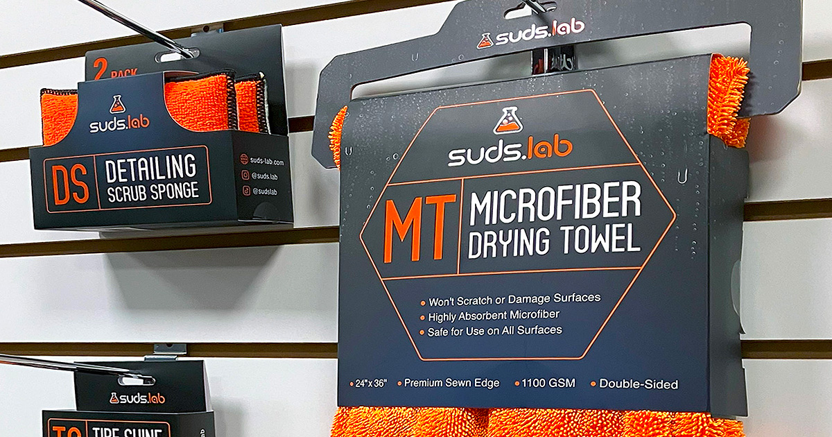 Car Care Accessory PKG Revisions / Suds Lab